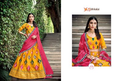 Shubhkala by brids maid New Exclusive Bridal Semi Stitched Lehenga Choli  catalogue  lehenga choli catalogs