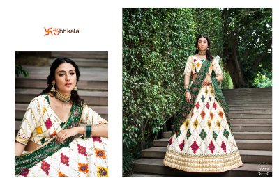 Shubhkala by brids maid New Exclusive Bridal Semi Stitched Lehenga Choli  catalogue  lehenga choli catalogs
