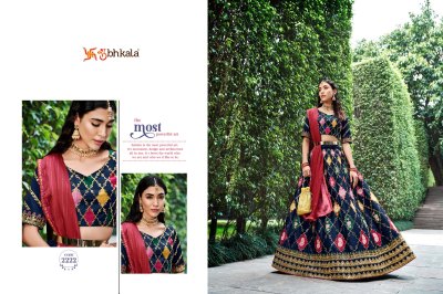 Shubhkala by brids maid New Exclusive Bridal Semi Stitched Lehenga Choli  catalogue  lehenga choli catalogs