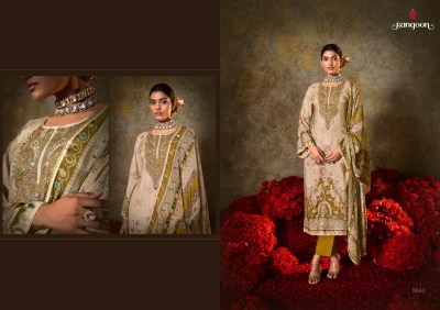 Siddhi by Rangoon Pure Muslin pure digital printed aari work top bottom and dupatta catalogue at low rate readymade suit catalogs