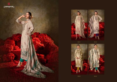 Siddhi by Rangoon Pure Muslin pure digital printed aari work top bottom and dupatta catalogue at low rate readymade suit catalogs