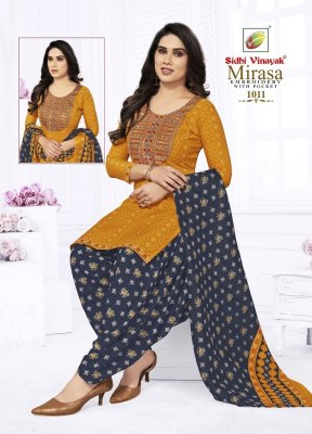 Siddhivinayak by mirasa vol 1 exclusive cotton printed readymade suit catalogue readymade suit catalogs