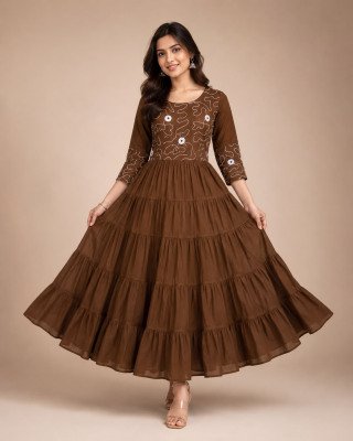 Sili Cotton Embroidery Work 1-Piece Kurti Collection kurtis catalogs