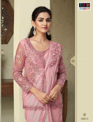 Silver Screen 28007 Hits by TFH rainbow silk fancy saree with blouse catalogue at low rate sarees catalogs