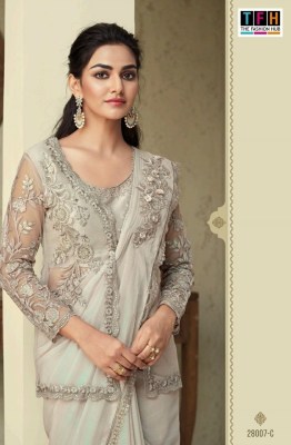 Silver Screen 28007 Hits by TFH rainbow silk fancy saree with blouse catalogue at low rate sarees catalogs