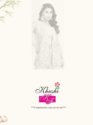 Simaya by K F designer Shrug jacket set with embroidered palazzo catalogue at affordable rate western wear catalogs