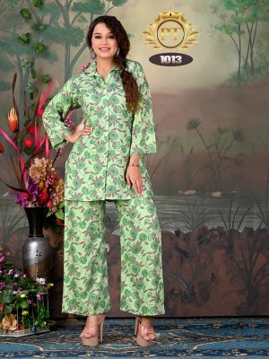 Sindoor vol 1 present reyon odp printed trendy co ord set collection at affordable rate co ord set catalogs