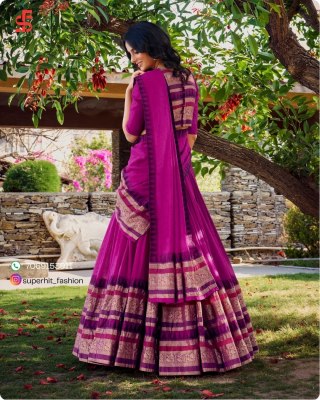 Southindian Festival And Bridemaids Collection Pink Colour Royal Look In Southindian Lehenga Choli Wholesale  lehenga choli