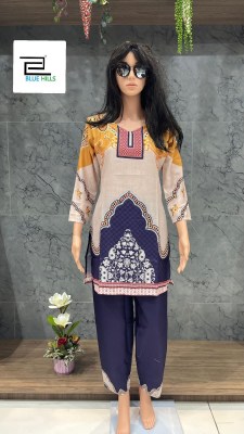 Special vol 1 by Blue hills Summer special Linen printed Co Ord set collection in wholesale price co ord set catalogs