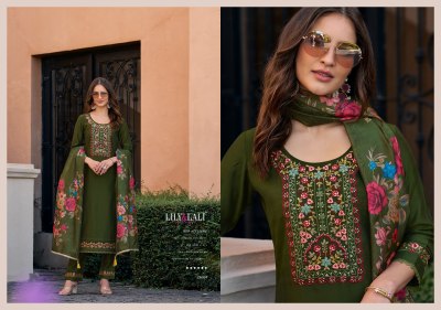 Srivalli vol 2 by Lily and lali fancy flair long kurti pant and dupatta catalogue  readymade suit catalogs
