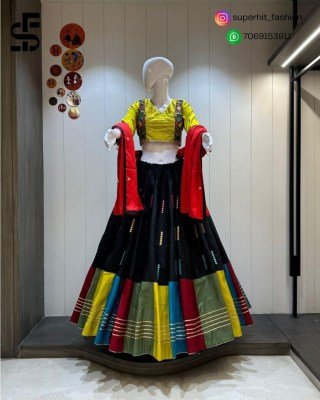 Star Pure Reyon Cotton Lehenga Choli Set with Aari Work Dupatta And Heavy Blouse  Wholesale Amavi