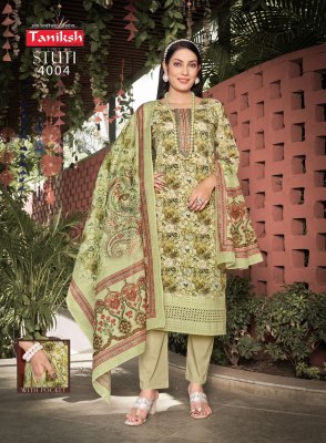 Stuti vol 5 by Taniksh Embroidered digital printed Readymade suit catalogue at amavi expo readymade suit catalogs