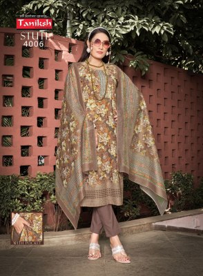Stuti vol 5 by Taniksh Embroidered digital printed Readymade suit catalogue at amavi expo readymade suit catalogs