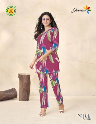 Styli vol 1 by JT Pure Cotton Printed trendy Kurta with pant catalogue at affordable rate co ord set catalogs
