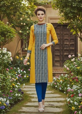 Styllic Casuals Vol 2 Cotton Bulk Trendy kurti catalogs Ethnic Fabrics Wholesale kurtis catalogs