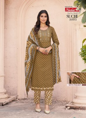 Suchi vol 3 by Navkar cotton cambric printed readymade suit catalogue at affordable rate readymade suit catalogs