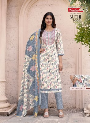 Suchi vol 3 by Navkar cotton cambric printed readymade suit catalogue at affordable rate readymade suit catalogs