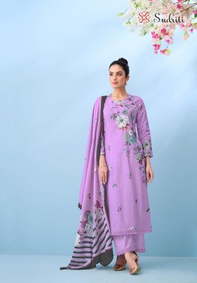 Sudriti Bloom Theory Pure Cotton Lawn Digital Print Dress Material Collection dress material catalogs