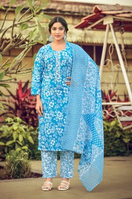 Summer Fashion Vol 10 by Tips And Tops  Pure Cotton Mal Dupatta Collection readymade suit catalogs