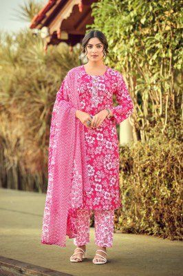 Summer Fashion Vol 10 by Tips And Tops  Pure Cotton Mal Dupatta Collection readymade suit catalogs