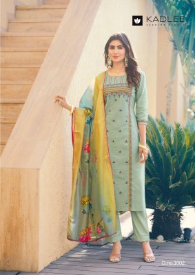 Summer Story by Kadlee handwork fancy kurti pant and dupatta catalogue at low rate readymade suit catalogs