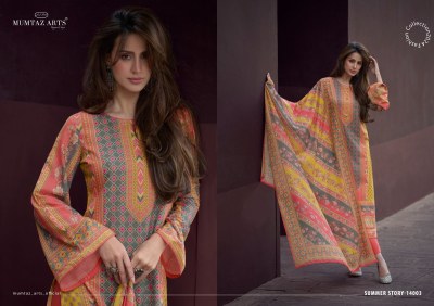 Summer Story by Mumtaz Arts pure lawn cotton digital printed unstitched salwar suit catalogue at affordable rate salwar kameez catalogs