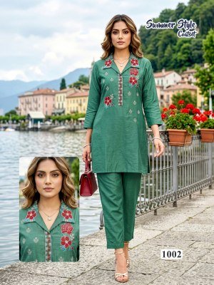 Summer Style Vatican Silk Co-Ord Set with Lining co ord set catalogs