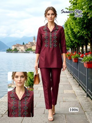 Summer Style Vatican Silk Co-Ord Set with Lining co ord set catalogs