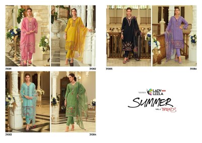 Summer trends vol 2 by Lady leela Embroidered pure cotton readymade suit catalogue with affordable rate readymade suit catalogs