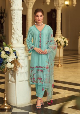 Summer trends vol 2 by Lady leela Embroidered pure cotton readymade suit catalogue with affordable rate readymade suit catalogs