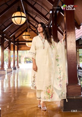 Summer trendz by lady leela  cotton embroidered readymade suit catalogue at low rate readymade suit catalogs