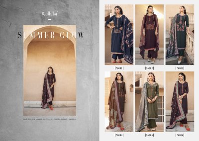 Sumyra by kashmiri shawal 2 kurti pant and dupatta catalog at wholesale price readymade suit catalogs