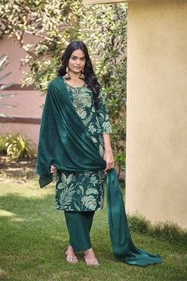 Sunshine by Summer collection Cotton flex discharge print kurti bottom with dupatta collection readymade suit catalogs
