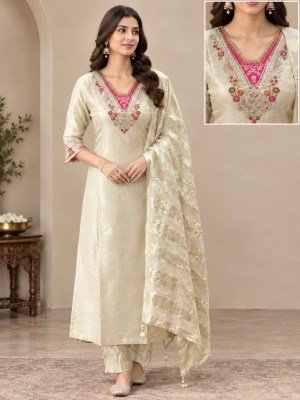 Super Festival 3-Piece Round Plaza Pair Soft Chiffon Collection Size wise Combo Set