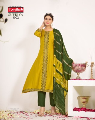 Supriya vol 1 by taniksh vatican fabric readymade suit catalogue in amavi readymade suit catalogs