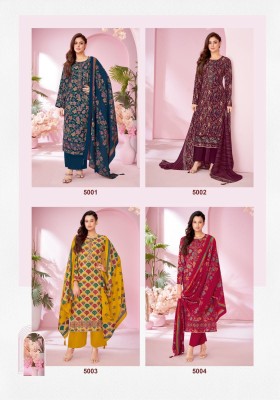 SuryaJyoti Kanika Vol 05 Dress Material  Unstiched Pure Modal Print With Foil, Neck And Border Embroidery Work Wholesale kurtis catalogs