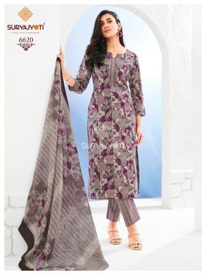 SuryaJyoti Trendy Cotton Vol 66 Dress Material Unstitched Fabric Cotton Wholesale  kurtis catalogs