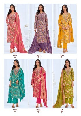 Suryajyoti Kala Vol 1  Designer Cotton Kurti Pant Set with Heavy Neck Work And  Dupatta Wholesale kurtis catalogs