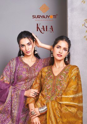 Suryajyoti Kala Vol 4  Pure Cotton Readymade Suit with Embroidery 