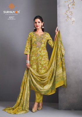 Suryajyoti Kala Vol 4  Pure Cotton Readymade Suit with Embroidery readymade suit catalogs