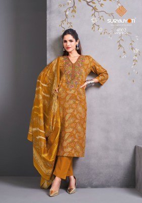 Suryajyoti Kala Vol 4  Pure Cotton Readymade Suit with Embroidery readymade suit catalogs