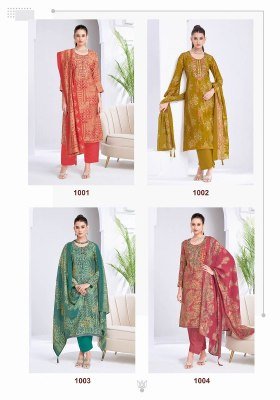 Suryajyoti Kangana Vol 1 Pure Modal Designer Dress Material Discharge Print with Foil  Neck Embroidery And Border Work  Dyed Bottom And Discharge Prin dress material catalogs