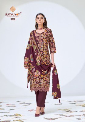 Suryajyoti Katrina Vol 4 Modal Silk Kurti Pant Set with Dupatta (M–3XL) kurti pant with dupatta Catalogs