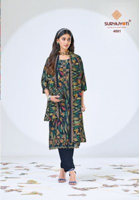 Suryajyoti Katrina Vol 4 Modal Silk Kurti Pant Set with Dupatta (M–3XL) kurti pant with dupatta Catalogs