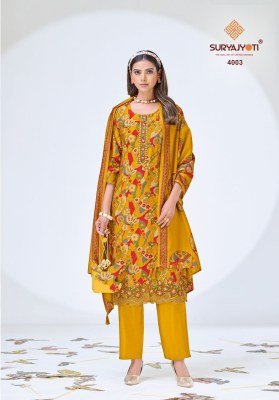 Suryajyoti Katrina Vol 4 Modal Silk Kurti Pant Set with Dupatta (M–3XL) kurti pant with dupatta Catalogs