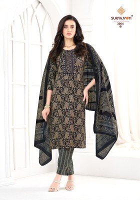 Suryajyoti Kritika Advance Vol 3 Readymade Rayon Capsule Print Suits readymade suit catalogs