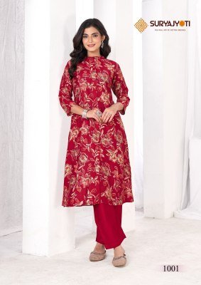 Suryajyoti Nishita Vol 1 Cord Set cataloge wholesale  kurtis catalogs
