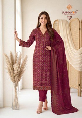 Suryajyoti Pariza Advance Vol. 3 Pure Cotton Kurti Pant with Pure Modal Silk Dupatta kurti pant with dupatta Catalogs