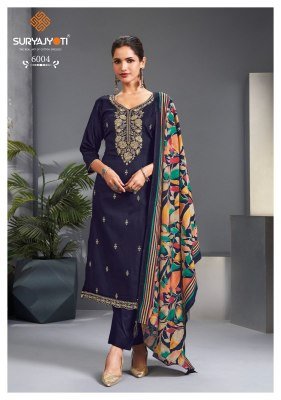 Suryajyoti Pashan Vol 6 Dress Material Jaam Satin pure cotton wholesale rate  dress material catalogs