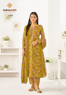 Suryajyoti Preyasi Vol 14 Kurti Pant With Dupatta Set buy wholesale Price  readymade suit catalogs